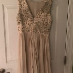 Francesca cream dress